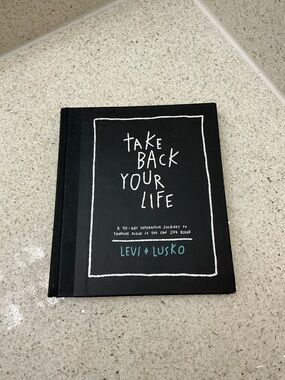 Amazon Take Back Your Life Hardcover Journal - Black